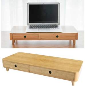 Soporte de Madera Ecológico y Moderno para Laptop/Monitor, para Uso en Escritorio |   Regalo de Cumpleaños |   Artesanía Hecha a Mano |   Acabado de Calidad Premium - Product Image 1