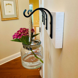 Premium Black Metal Wall <b>Hooks</b> Durable Bathroom & <b>Kitchen</b> Hanger for Easy Strong & Affordable Home Organizer - Product Image 2