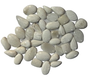 คุณภาพสูงที่กำหนดเองสีขาวโอปอล scolarite หินเครื่องประดับที่น่าสนใจสร้อยคอคริสตัลธรรมชาติอัญมณีขัดหลวม - Product Image 3