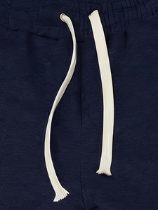 Survêtement unisexe bleu marine à capuche, manches longues, couleur unie, sweat-shirt décontracté, pantalon à taille élastique, respirant, poids moyen, pour le jogging - Product Image 2