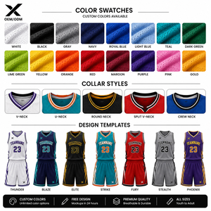 Vêtements de sport respirants à séchage rapide 100% polyester imprimés par sublimation, maillot de basket sans manches en maille, taille élastique, unisexe - Product Image 5