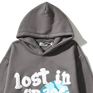 Sudaderas con capucha transpirables para hombre con estampado puff, totalmente personalizadas, nueva moda, gran venta, sudaderas con capucha para hombre con estampado puff de alta calidad a precio económico. - Product Image 2