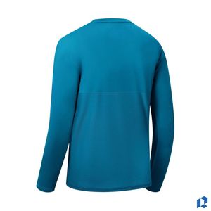<b>Mens</b> Jersey Gym Workwear Long Sleeve T Shirt Custom Logo Performance Fitness Training Sports Wear Wholesale OEM activewear - Product Image 5
