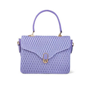 Sac à bandoulière décontracté violet pour femme P55661 - Product Image 3