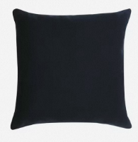 18 x 18 Inch <b>Black</b> Houndstooth Woven Cotton Decorative Throw <b>Pillow</b> Eco-Friendly 400TC Anti-Static Cushion Cover - Product Image 2