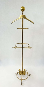 New Design Vintage Iron Valet <b>Stand</b> Metal Suit Rack Standing Clothes Tree Tripod Base Luxury Bedroom Bathroom Customized Single - Product Image 4