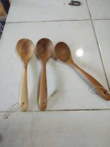 Juego de cubiertos ecológicos Cuchara Cubiertos naturales de madera Pieza única Venta caliente Cuchara de cubiertos japonesa con logotipo - Product Image 5