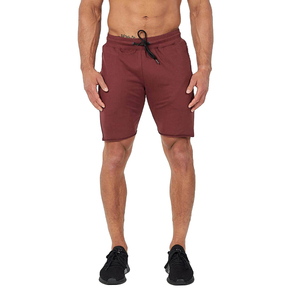 กางเกงขาสั้นผ้าฟลีซสั่งตัดสำหรับผู้ชาย เนื้อผ้าหนา ระบายอากาศได้ดี แห้งเร็ว ซักแบบ Acid Wash มีกระเป๋าข้าง ทรงจ็อกเกอร์ - Product Image 1