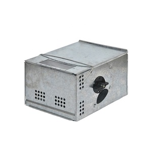 Pièges à souris automatiques en acier galvanisé Piège à souris réutilisable Rongeur Rat Design Safe Release Human Mouse Trap - Product Image 2