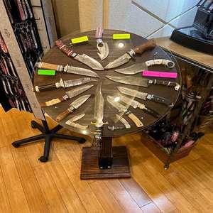 Lot de couteaux de chasse Damas mixtes avec étui – Livraison immédiate, stock disponible, vente en gros uniquement, option de sélection et d'assemblage de couteaux - Product Image 5