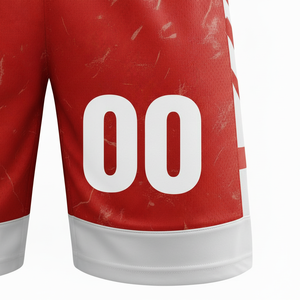 Ensemble de vêtements de sport de basketball personnalisés, tissu respirant en maille, séchage rapide, tissu léger, impression par sublimation, uniforme pour les équipes et les clubs - Product Image 6