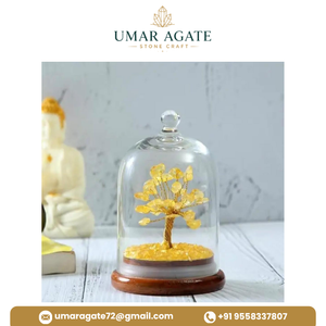 Árbol de Cristal de Citrino Hecho a Mano al por Mayor, Decoración de Prosperidad Feng Shui Reiki, Regalo - Product Image 2
