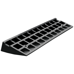 Rampa in gomma per carichi pesanti da 15T, altezza 3,7 pollici, larghezza 10 pollici, lunghezza 39,4 pollici, per marciapiedi, vialetti e parcheggi, resistente alle intemperie al 100% - Product Image 5