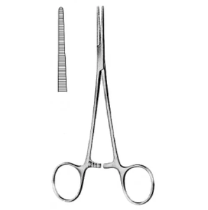 Pinces hémostatiques Leriche de qualité supérieure, 15 cm, dentelées, droites/courbées, instrument médical certifié CE - Product Image 1