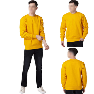 เสื้อสเวตเชิ้ตผู้ชายพรีเมียม ผ้าฟลีซเนื้อนุ่ม อุ่นสบาย ทรงโอเวอร์ไซส์ คอกลม สวมใส่สบายๆ สำหรับฤดูหนาวและสวมใส่ได้ทุกวัน - Product Image 1
