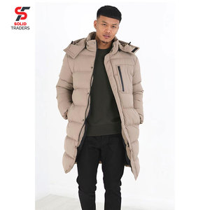 Solid Trader High Quality Daily Wear Coat Soft Inner Material Strong Stitching Smart Casual Look Long <b>Puffer</b> <b>Jacket</b> - Product Image 1