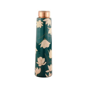 Bouteille en cuivre pur écologique, réutilisable, durable, pour un choix de style de vie équilibré et sain - Product Image 1