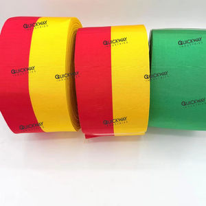 Cinta Roja y Amarilla Española, Cinta Decorativa para Banderas, Cinta con Efecto Moiré, Pedidos al por Mayor de Cintas Personalizadas - Product Image 1