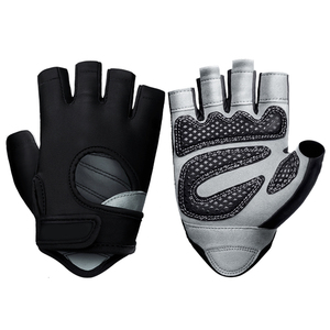 Customized Logo Weightlifting Gym Gloves Men Women Workout Fitness Training Durable Half-Finger Body Building Gloves - Product Image 1