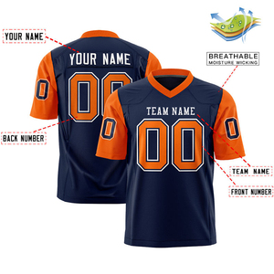 Custom Embroidery Football <b>Shirts</b> Loose Fit Sports Wear American Football Jersey Stitched Rugby <b>Shirts</b> American Football Jersey - Product Image 4