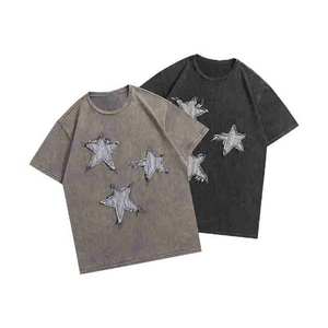 T-shirt à épaules tombantes en tissu doux, coupe ample, forme confortable pour un usage quotidien, looks décontractés et facile à assortir - Product Image 2