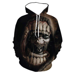Sweat-shirts 100% coton, impression numérique, uni, hiver, unisexe, style hip hop - Product Image 1