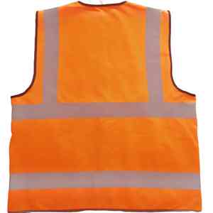 Proveedor Mayorista de Chalecos de Seguridad Ventilados para Clima Cálido, Ropa de Trabajo Industrial, Chaleco Reflectante Fluorescente Naranja - Product Image 6