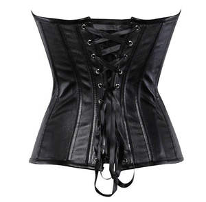 Corset Bustier Amincissant en Cuir de Qualité pour Femme – Modèle Mature, Taille Fine, Prix Abordable, OEM - Product Image 3