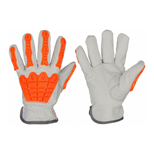 Custom Wholesale Leather Waterproof Heat & Cold Resistant Impact Resistant for Mechanic Work <b>Gloves</b> - Product Image 2