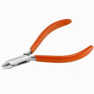 Alicates Redondos de Acero Inoxidable para Rosarios con Mango Liso de 130 mm para la Fabricación de Collares - Product Image 4