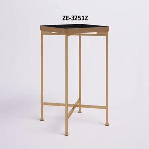 Luxury Designer Eco-Friendly Stainless Steel Modern Handmade Hotel Furniture Coffee <b>Table</b> <b>Adjustable</b> Height Square Living Room - Product Image 2