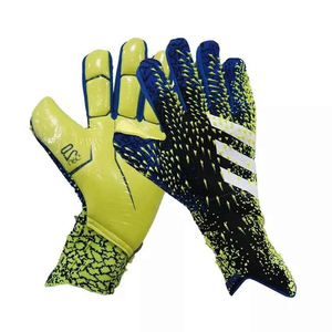 Gants de gardien de but professionnels pour le football avec grip en latex allemand, protection des doigts, design respirant pour adultes et jeunes - Product Image 3