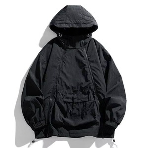 Modern Fit Mens Track Jacket Sleek Athletic Performance Jacket Lightweight Outdoor Activity Sportswear - Product Image 6