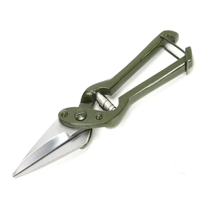 German Stainless Steel Reusable Veterinary Instrument Sharp Serrated Blades Foot Rot Shear Sheep <b>Scissors</b> for Large Animal Hoof - Product Image 5