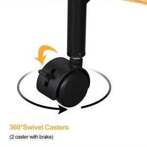 Carritos de Vino Móviles para el Hogar con Ruedas, Carrito de Almacenamiento de Metal para Servir y Cocina, Estante para Vino XH de 3 Niveles - Product Image 3