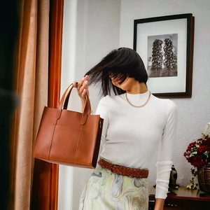 Wholesale Best Quality Women's Designer Tote Bags Fashionable Famous Handbags Custom Brand Quality Leather Manufacturer - Product Image 2