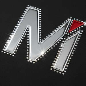 เสื้อยืดพิมพ์ลายขนาดใหญ่ประดับเพชรหรูหราสำหรับผู้ชาย ผ้าคอตตอนหนานุ่ม สไตล์สตรีทแวร์ ฮิปฮอป Y2K แบรนด์ Bling รับผลิตแบบ ODM - Product Image 5