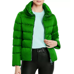Vestes Courtes Matelassées Personnalisées pour Femmes, Manteaux d'Hiver Chauds et Épais en Duvet, Blousons Bomber Patchwork Tailles S-XL - Product Image 6