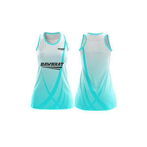 Ropa Deportiva de Netball de Alta Calidad |   Uniforme de Netball Sublimado con Logotipo, Nombre y Número del Equipo |   Poliéster Transpirable - Product Image 3