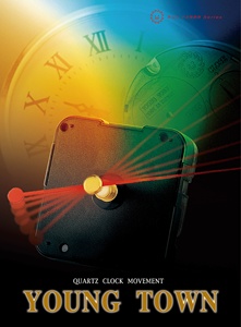 Thị trấn trẻ <span class=keywords><strong>24</strong></span> giờ tương tự thạch anh Đồng hồ treo tường Cơ chế chuyển động - Product Image 6