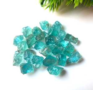Natural Sky Apatite Rough Gemstone Raw <b>Blue</b> Apatite Crystal Healing Stone For Jewelry Making Bulk Supply Loose Stone - Product Image 6