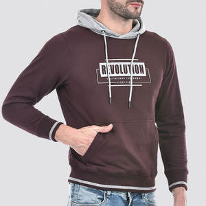 Sudadera con Capucha de Invierno al por Mayor, 340GSM, 100% Algodón, Personalizada, para Hombre, Talla Grande, con Logotipo Bordado, de Secado Rápido y Ecológica - Product Image 2