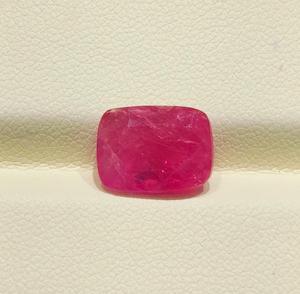 Rubis naturel de Birmanie (non chauffé) en corindon, pierre précieuse de qualité supérieure, taille coussin, pour la fabrication de bagues ou de pendentifs (usage astrologique) - Product Image 1