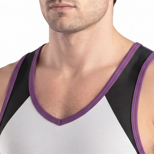 Men Compression Sleeveless <b>Wrestling</b> <b>Singlet</b> Custom Design Men <b>Wrestling</b> Uniform Wholesale 100% Polyester <b>Wrestling</b> <b>Singlet</b> - Product Image 4