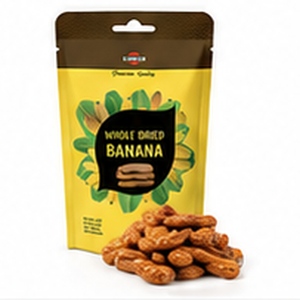Tasty Competitive Price Vietnam Factory Premium Quality Hot Sale Soft Dried Banana Packed In Vacuum <b>Bag</b> - Product Image 1