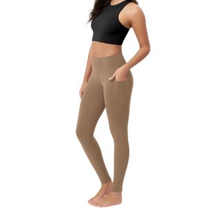 Leggings de Yoga Personalizados para Mujer, Cintura Alta, Elásticos en Cuatro Direcciones, Transpirables, para Gimnasio, Running, Entrenamiento, Ropa Deportiva Ajustada, Color Sólido - Product Image 2