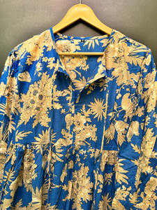 Robe midi décontractée d'été en coton pur artisanal, écologique, pour femmes, imprimés vibrants à franges, silhouette naturelle en A, confortable - Product Image 6