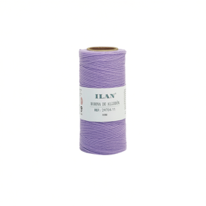 Bobina di Filo di Cotone Ilan 80g Viola Diametro 1,5mm per Cucito - Product Image 1