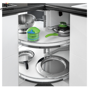 Juego de Gabinetes de Cocina de Melamina Estilo Europeo de Lujo Personalizado JY Project, Gabinetes Modulares Modernos de Madera con Cajones y Cestas, 5 Años de Garantía - Product Image 6