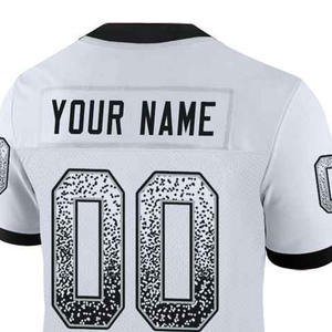 Camisetas de Fútbol Americano Personalizadas al por Mayor, Uniformes de Rugby Transpirables con Malla Cosida, Ropa Deportiva Sublimada para Entrenamiento y Partidos - Product Image 4